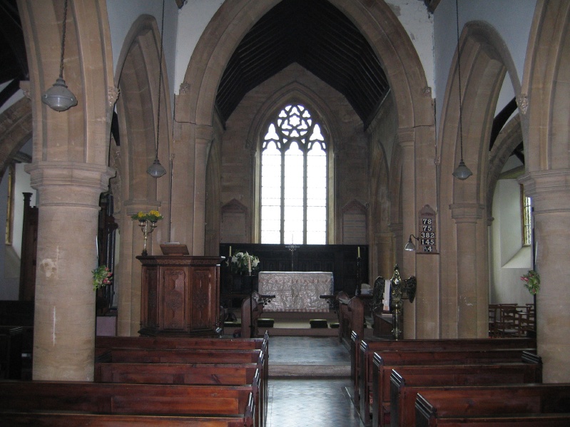 Stowe Nine Churches Church Interior
